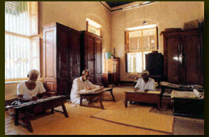 The ( kanakupillai) Accountant's room in the house of Raja Muthiah Chettiar 